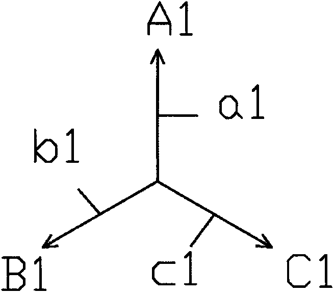 Side-extended-triangle-shaped autotransformer