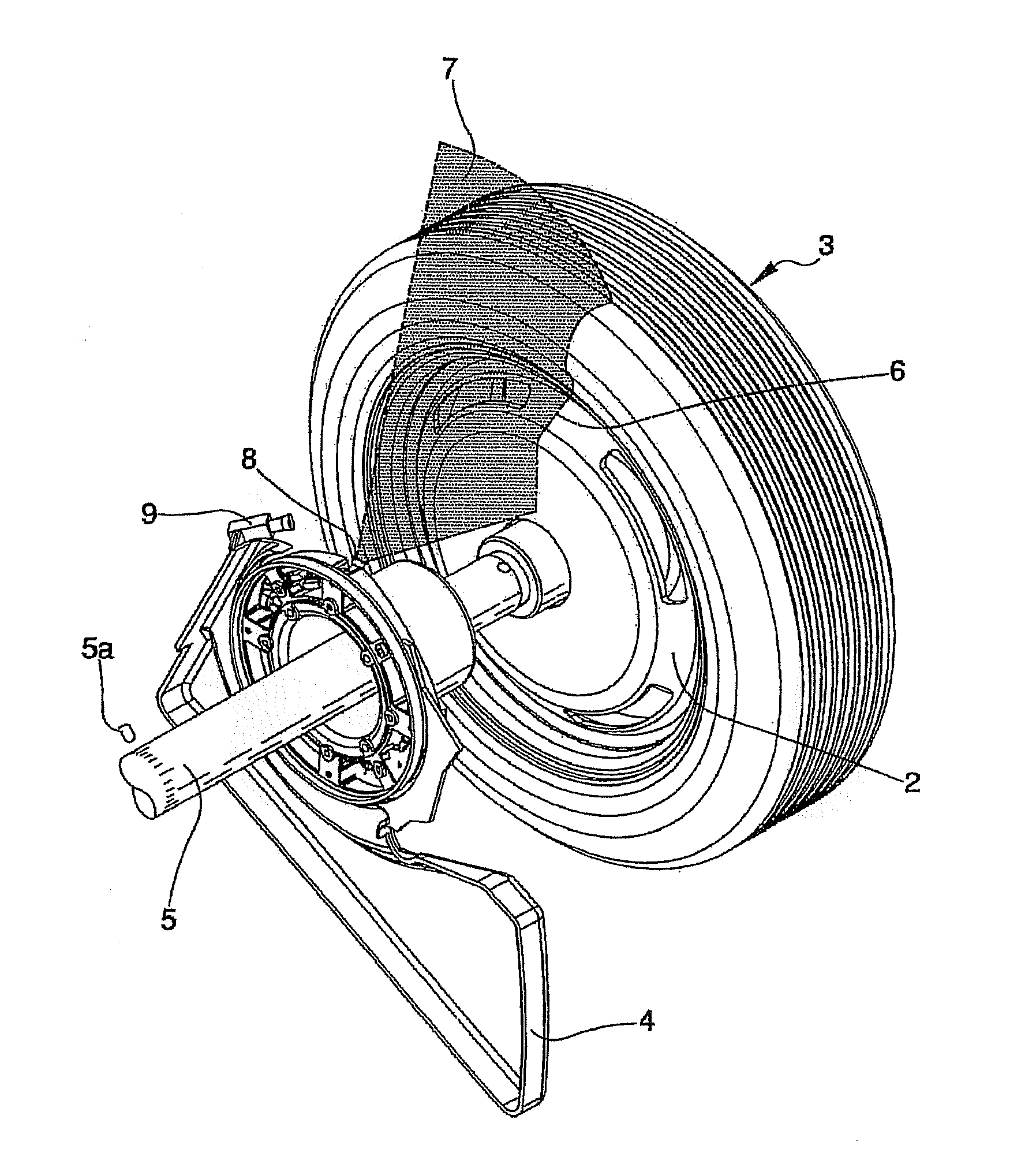 Method for detecting the shape and/or dimensions of a wheel on vehicle repair workshop machines or the like