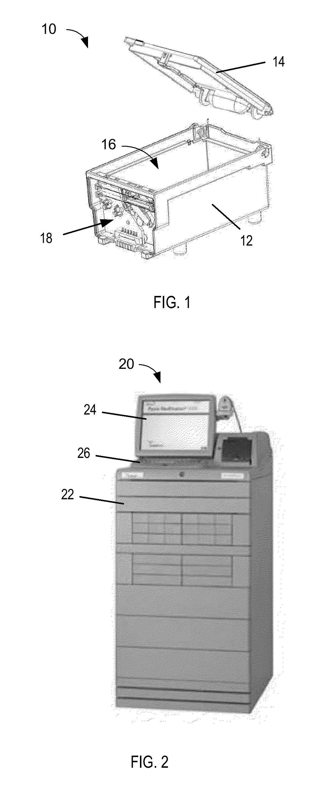 Portable medication dispensing containers