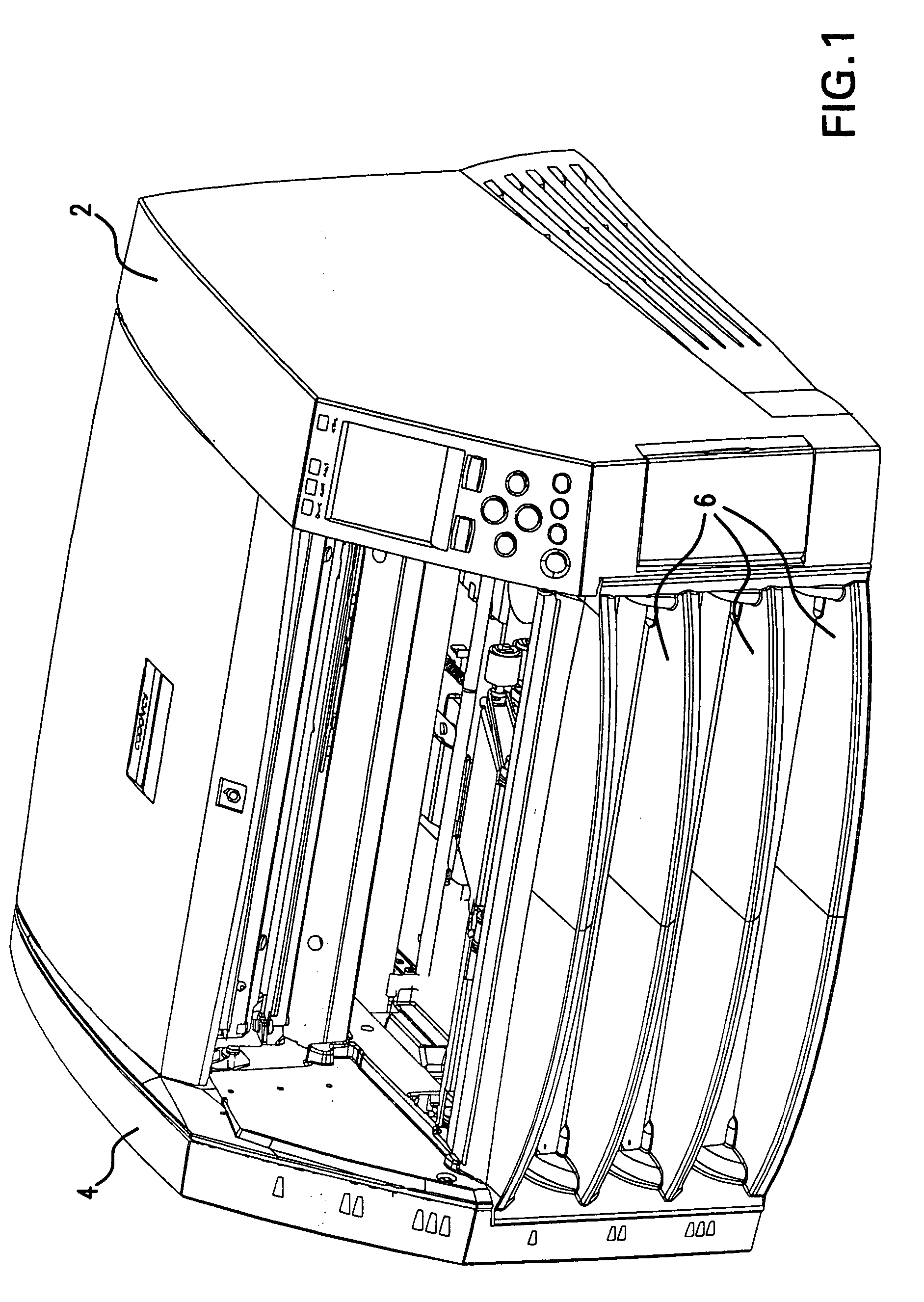 Multi-media printer including paper path sensors