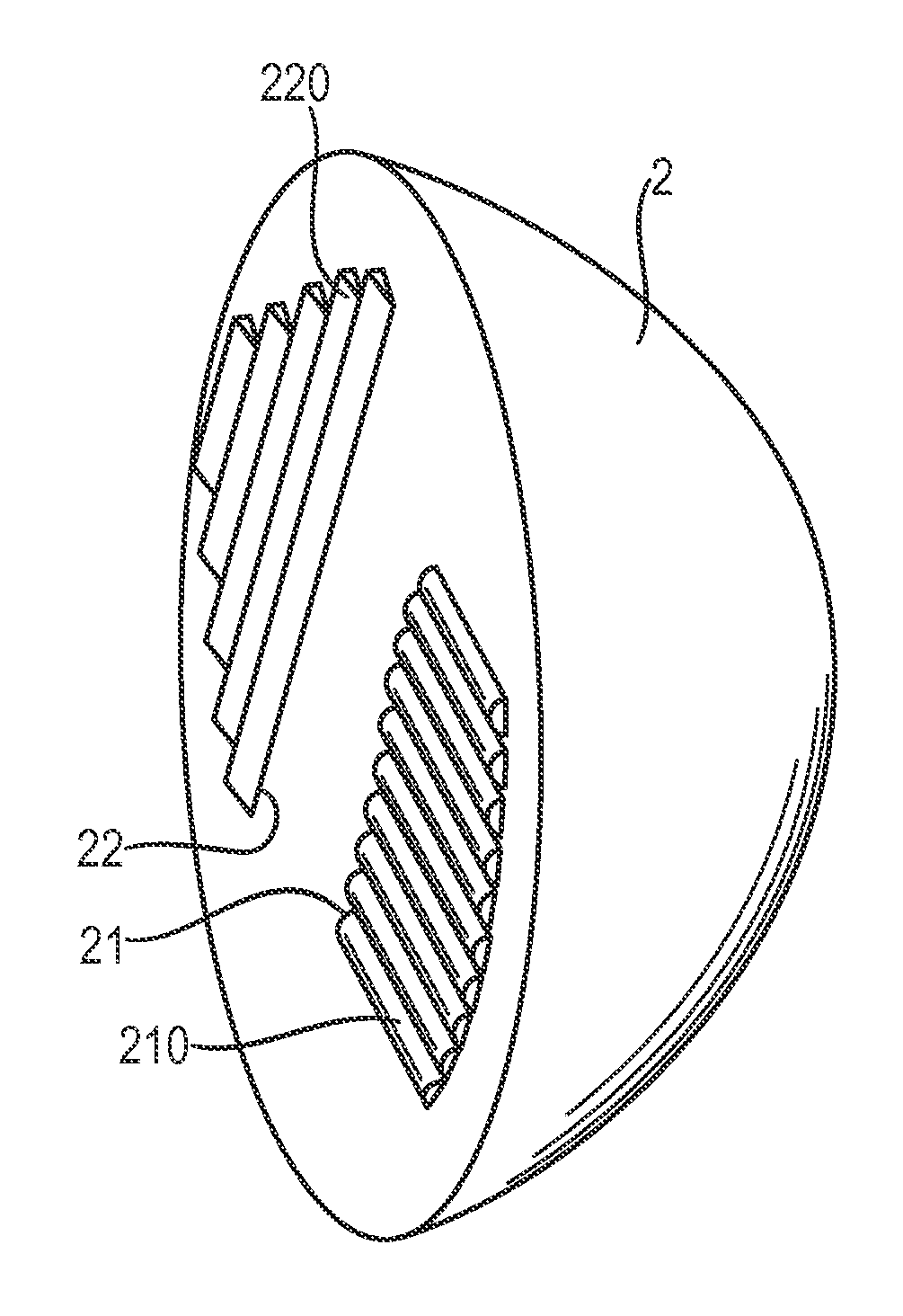 Integral lighting assembly