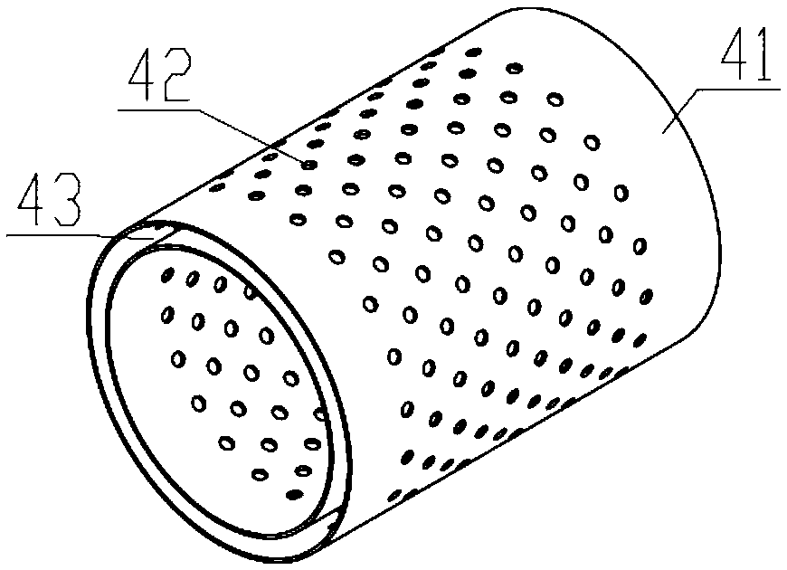 Medicine mixer for sandwich-type weak-flow fluctuation online mixing device