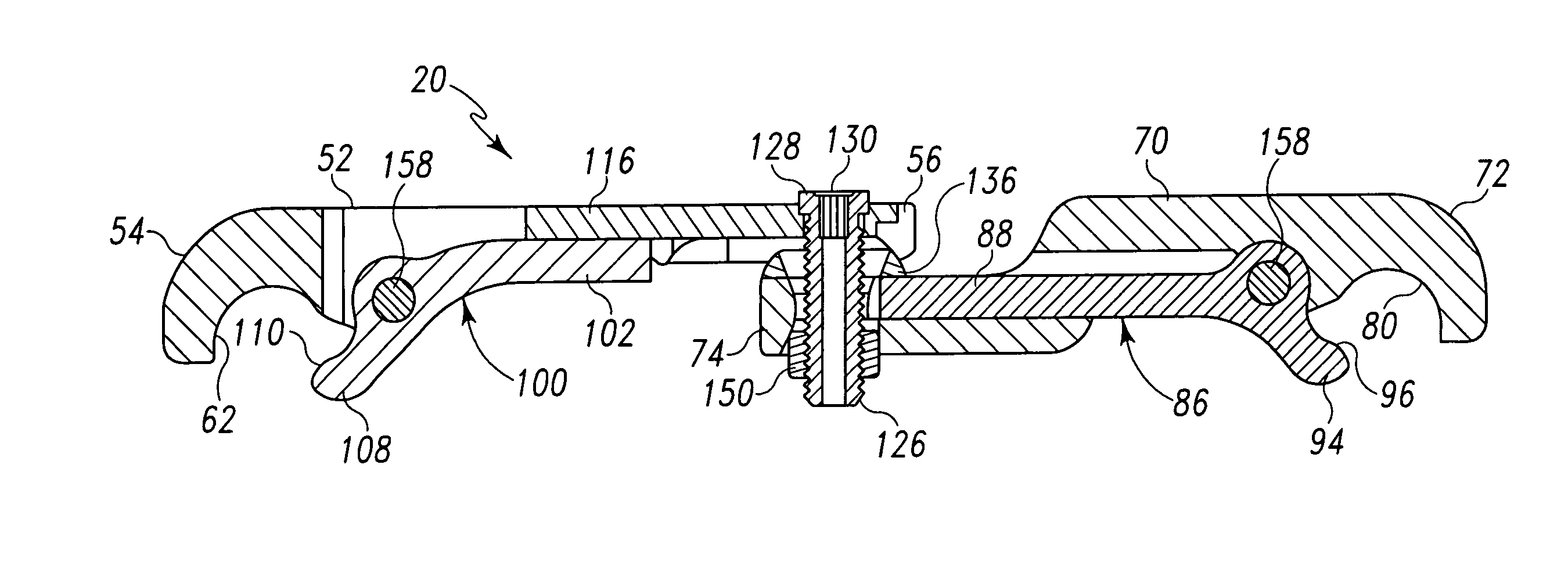 Multi-axial spinal cross-connectors