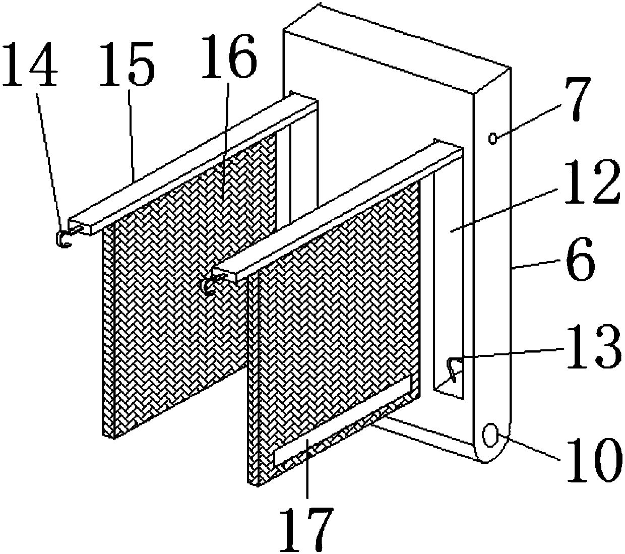 Bicycle rear seat with movable plates