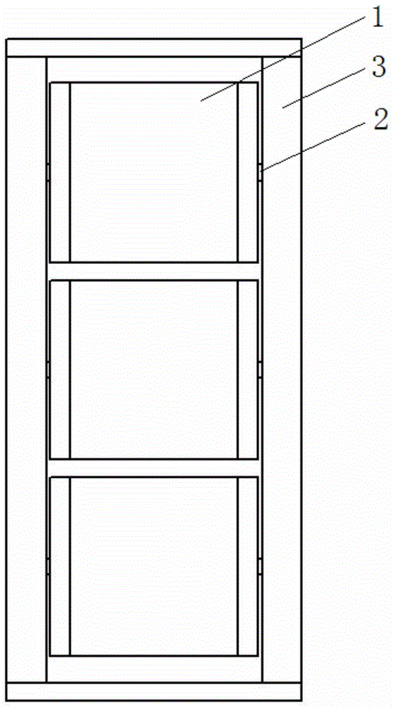 Aluminum alloy fluency strip for fluency cargo shelf and arrangement method thereof