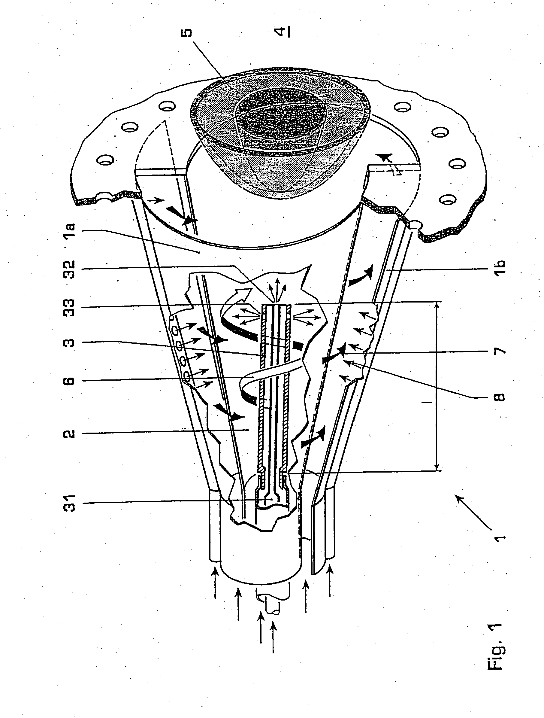 Method for the reduction of combustion-driven oscillations in combustion systems and premixing burner for carrying out the method