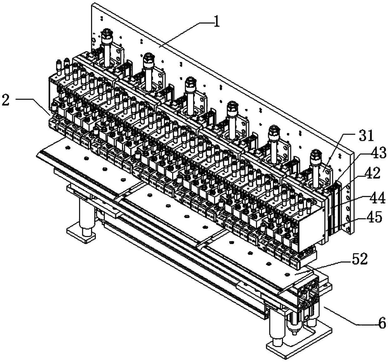 Improved bus bar welding machine head