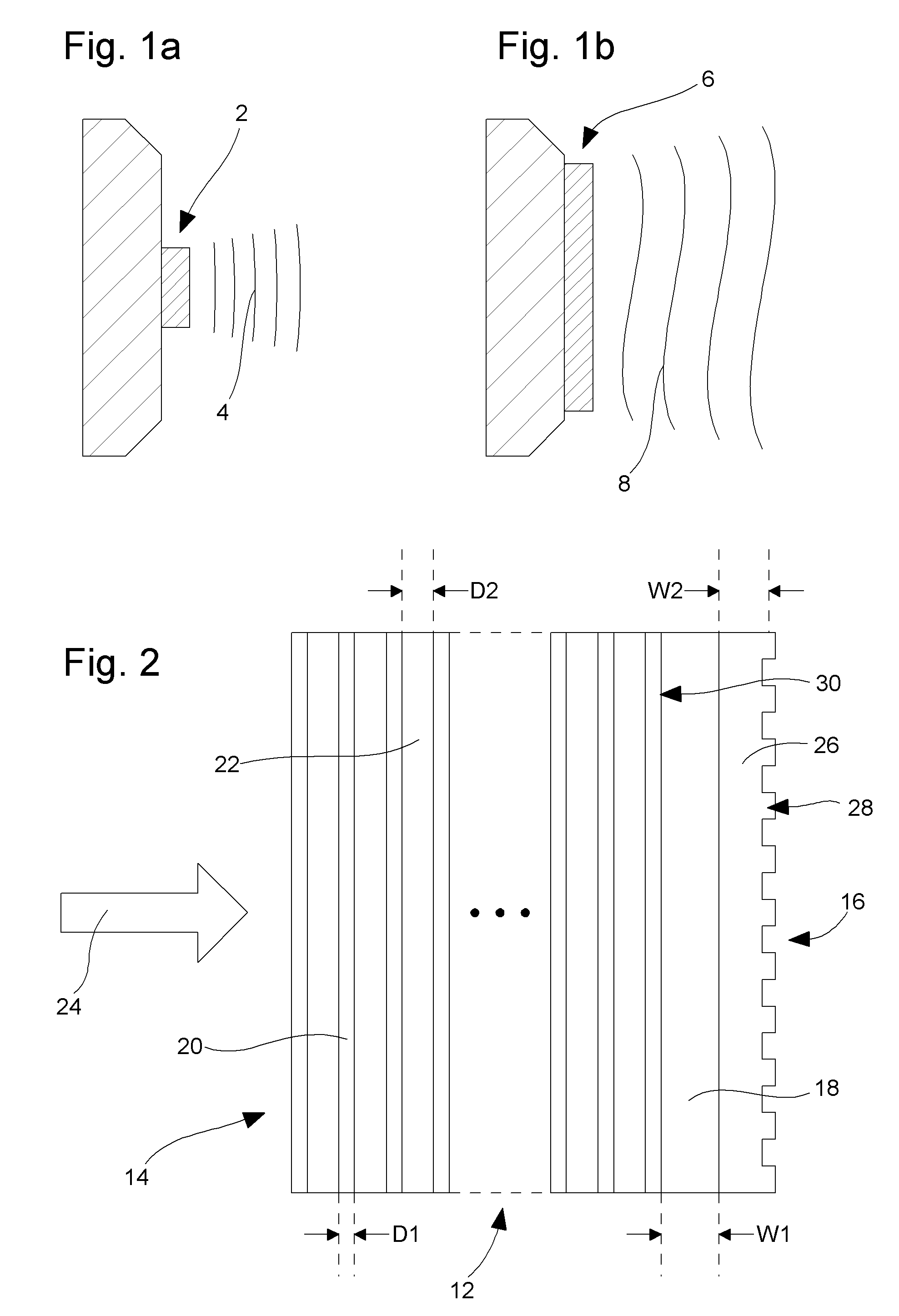 Mirror structure and laser device comprising such a mirror structure