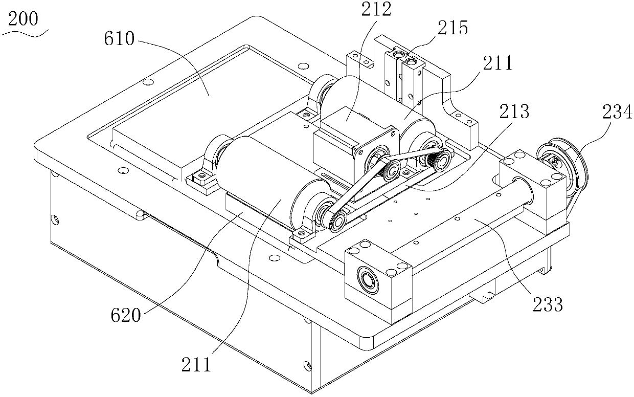 Cleaning device for hot bending machine forming die