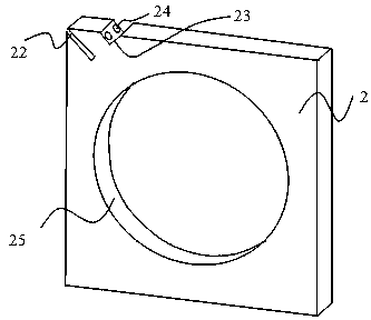 Design method for novel printing table paper anti-loose device