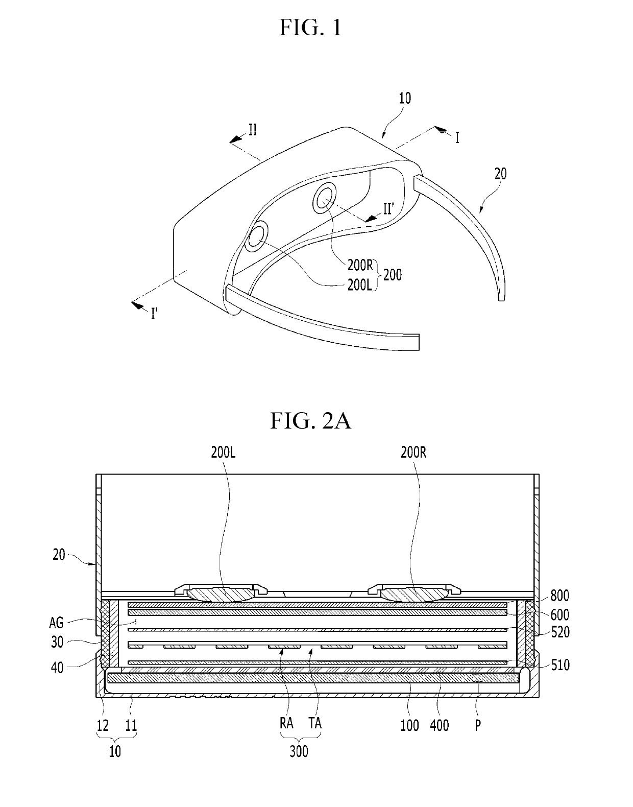 Display device having an eyepiece