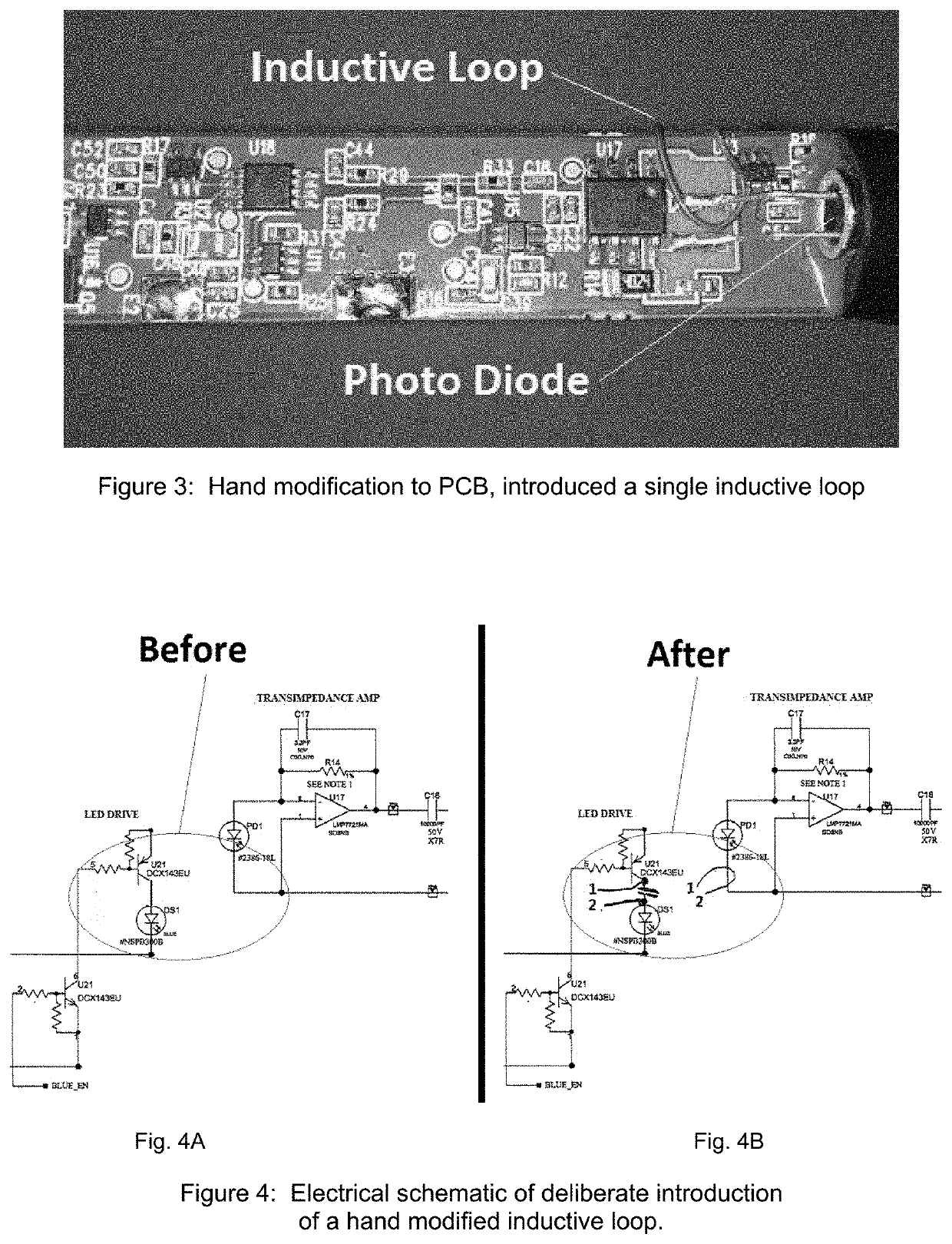 Induced crosstalk circuit for improved sensor linearity