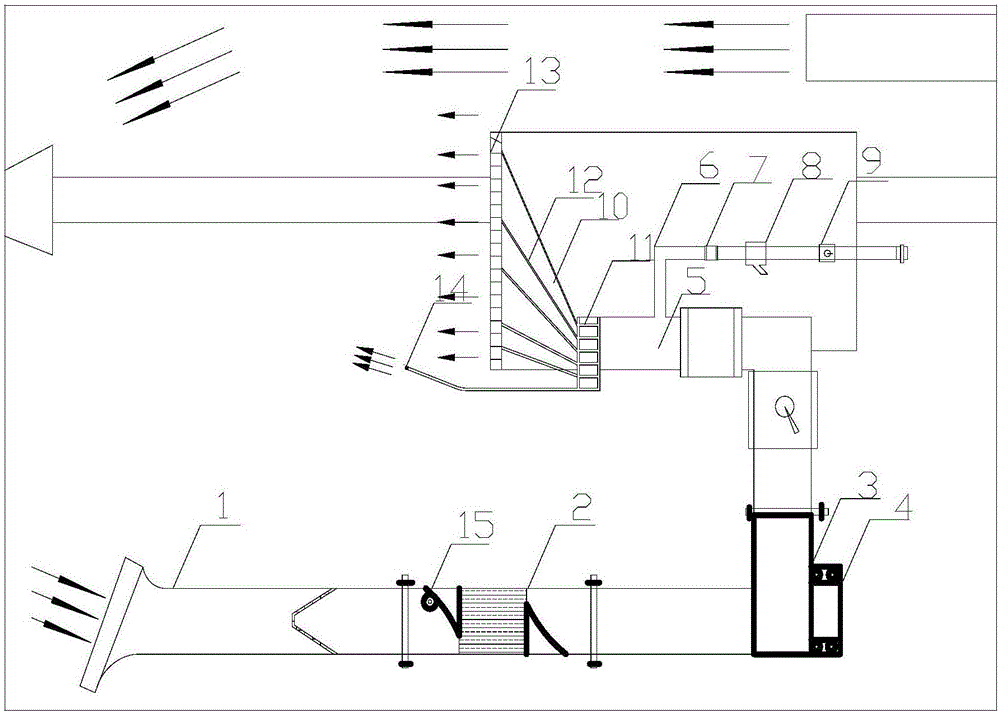 System for purifying air in tunnel