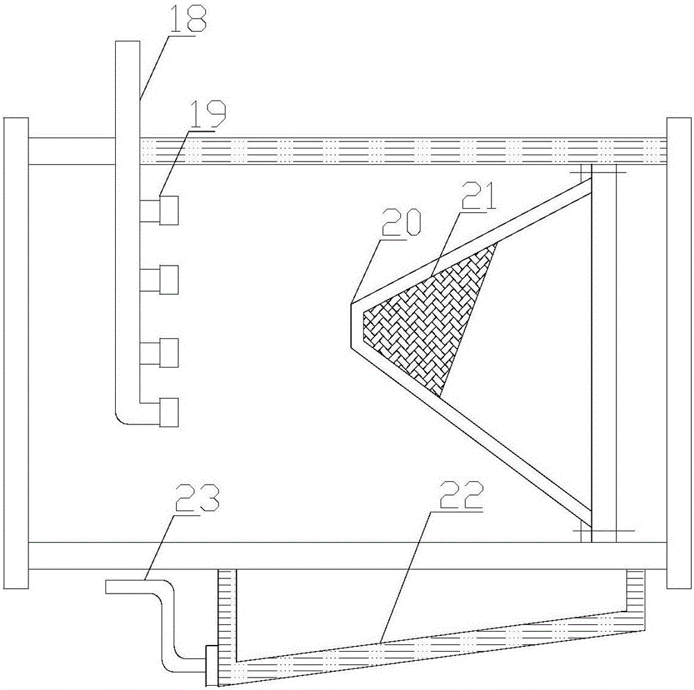 System for purifying air in tunnel