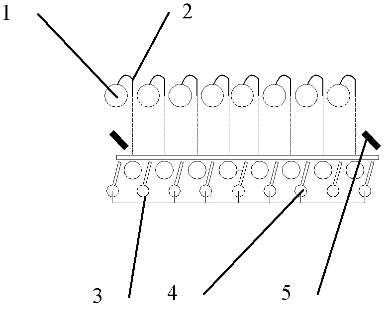 Design method of hot-rolling strip steel rolled cooling line