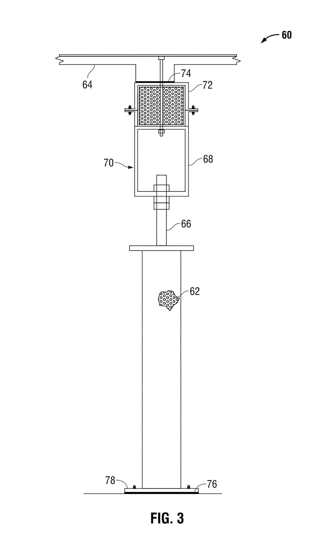 Method for improved semiconductor processing equipment tool pedestal/pad vibration isolation and reduction