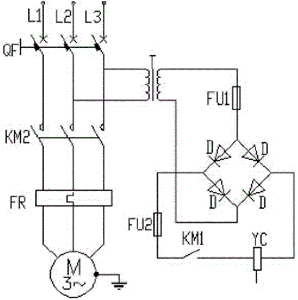 A kind of internal thread tapping device and control system