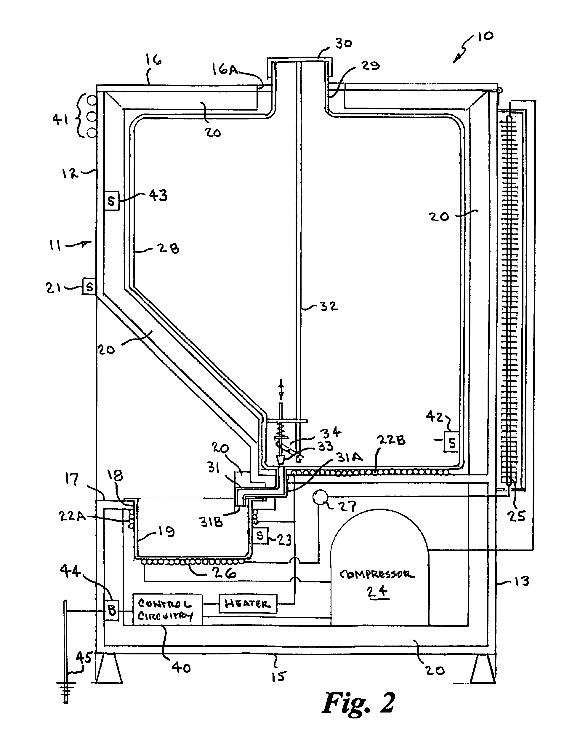 Thermally controlled drinking water system for animals