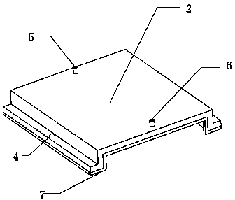 RTM (resin transfer molding) mold