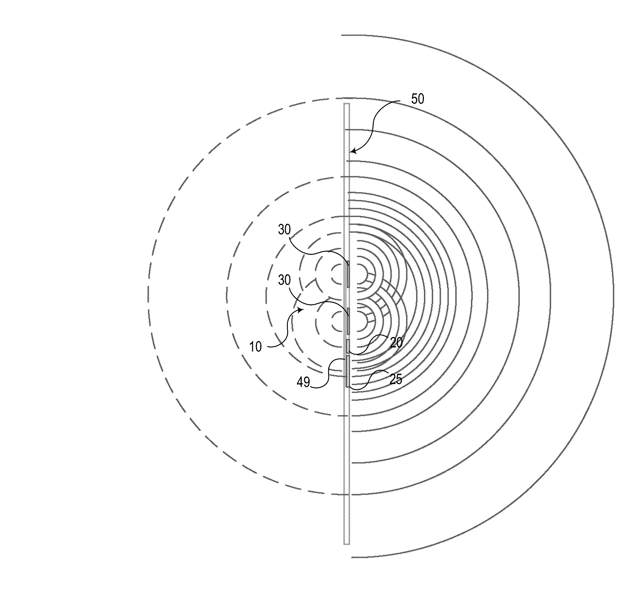 Accoustic masking system and method for enabling hipaa compliance in treatment setting