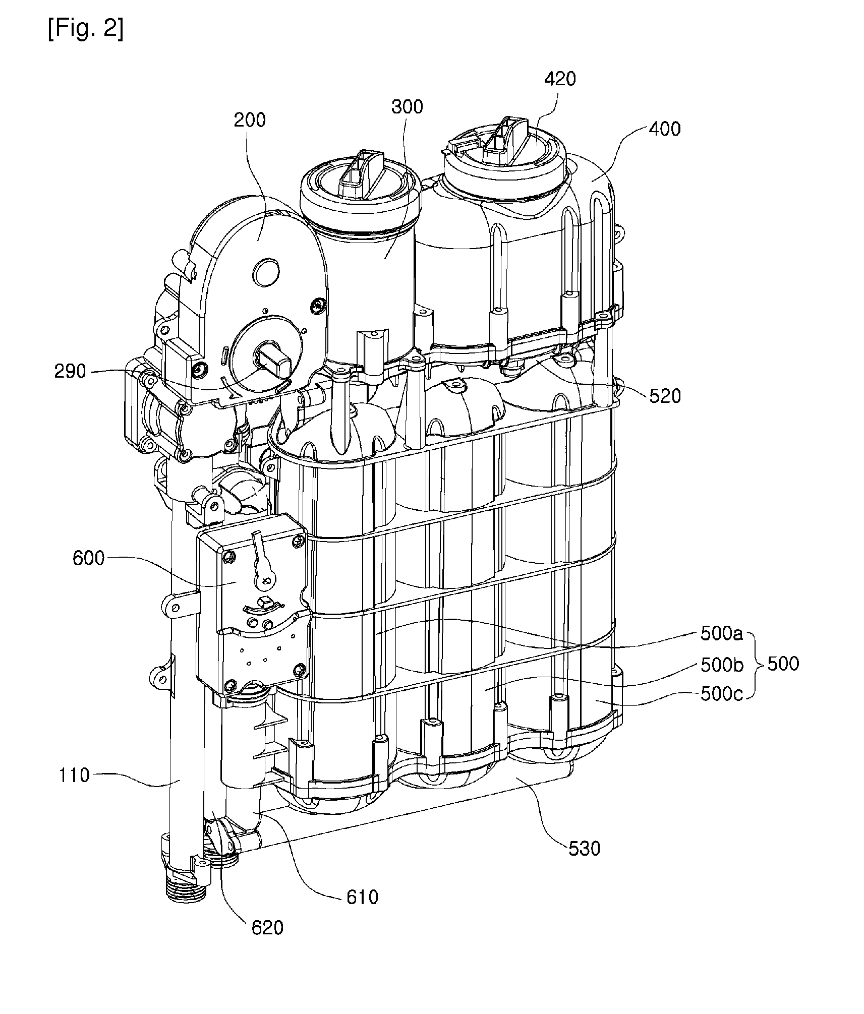 Water softener having timer control valve