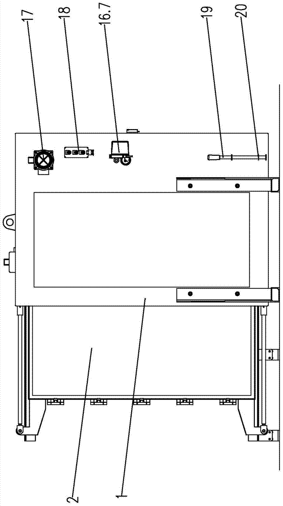 Hydraulic sliding type watertight door for boat