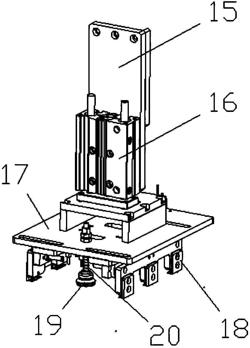 Lithium battery with protection apparatus and assembling machine of lithium battery