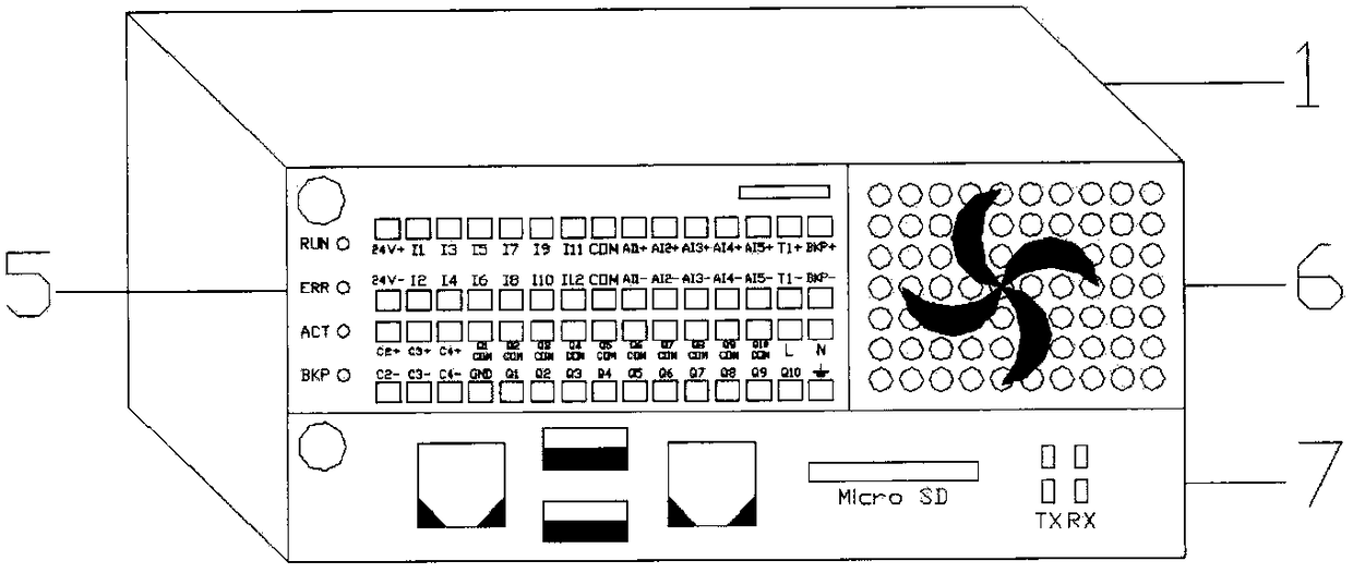 PLC-based process flow monitoring device