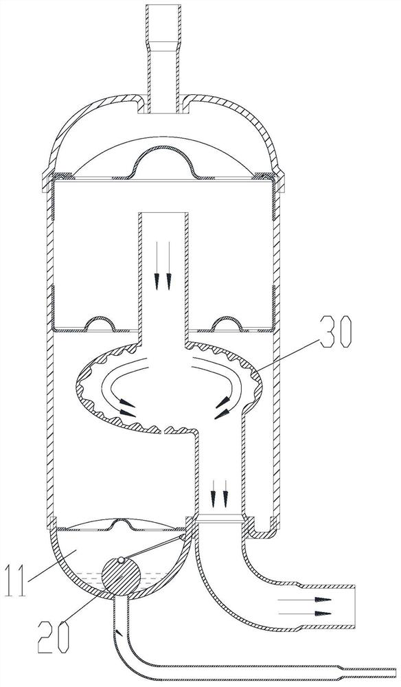 Accumulator and compressor