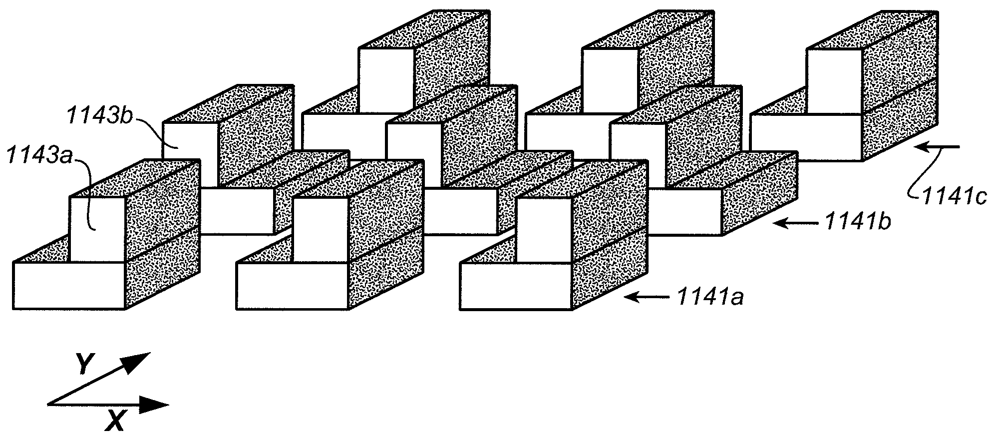 Nonvolatile memories with shaped floating gates