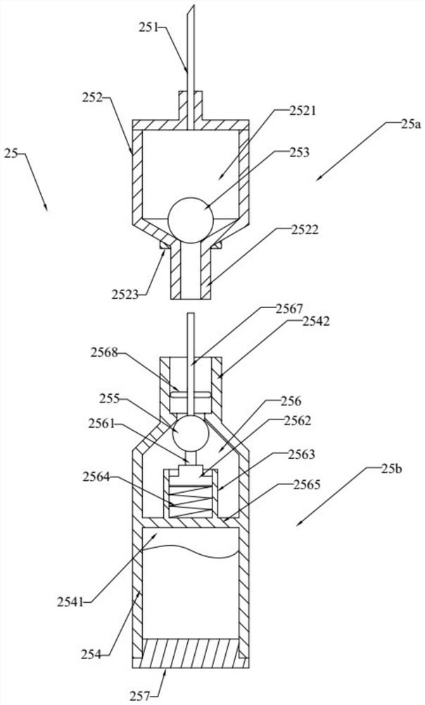 Infusion device with automatic bag changing function