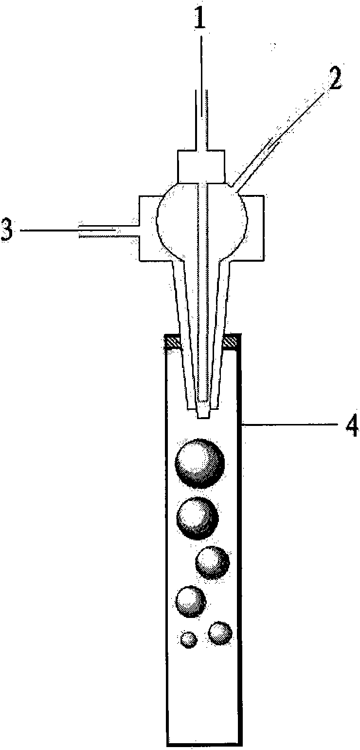 Method for preparing mesoscopic material with controllable appearance