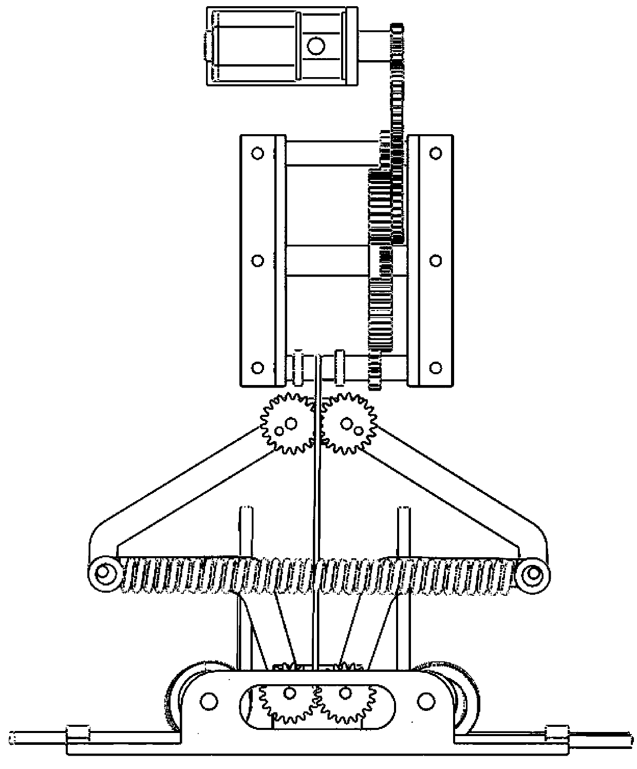 Bouncing device of robot and bouncing method thereof