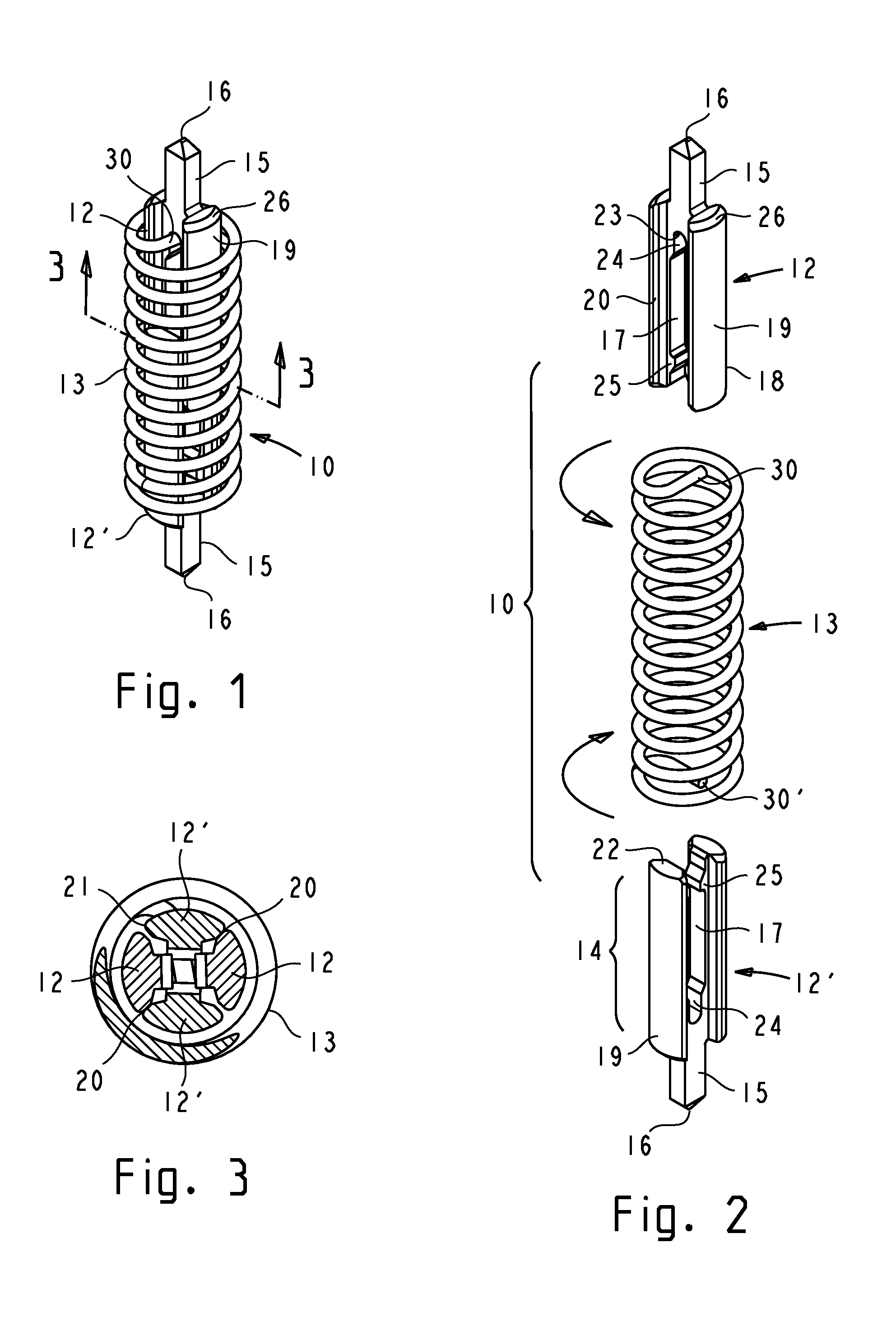 Contact probe with conductively coupled plungers