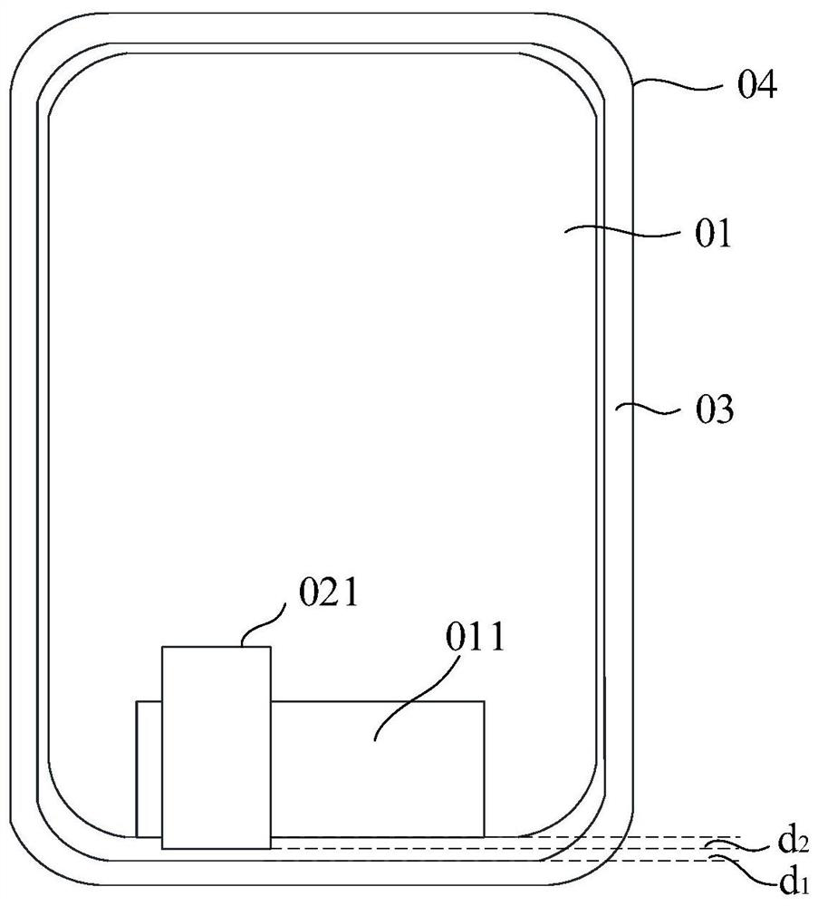 A touch display device, its manufacturing method, and terminal equipment