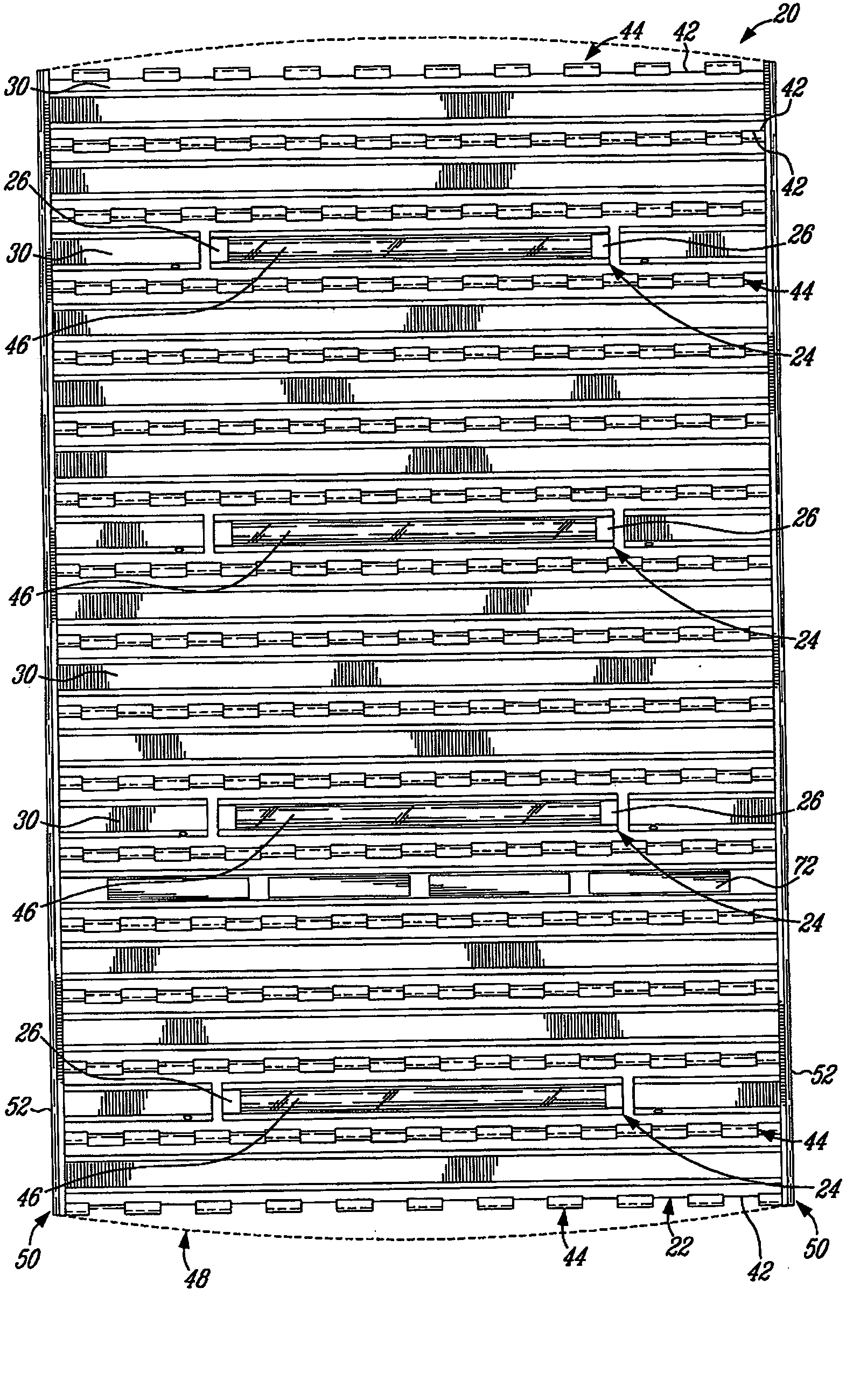 Illuminated foldable module and display system