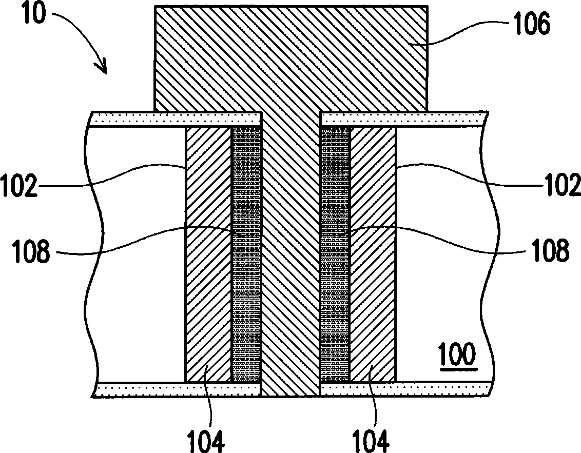 Through hole capacitor and its manufacturing method