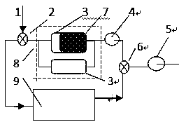 Vacuum oven and circulation water removing system thereof