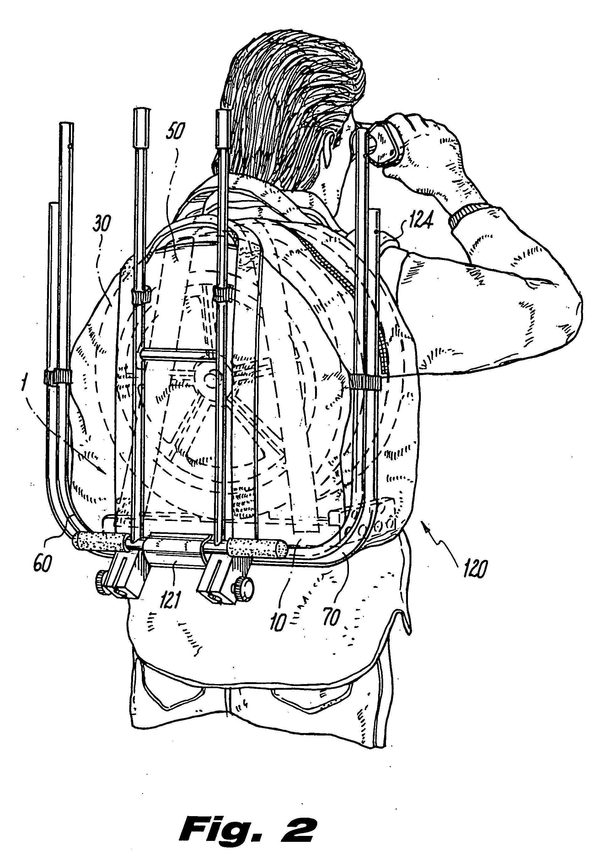 Multipurpose clamps for utility table/cart/stretcher