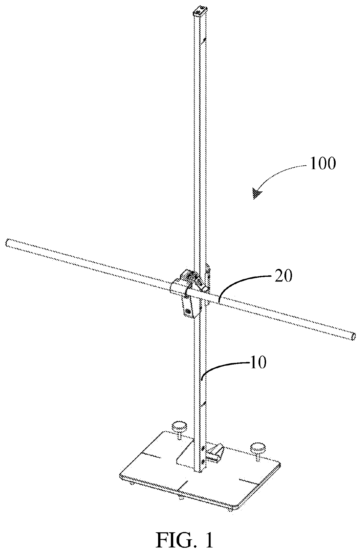 Calibration device for vehicle-mounted night-vision video recording apparatus