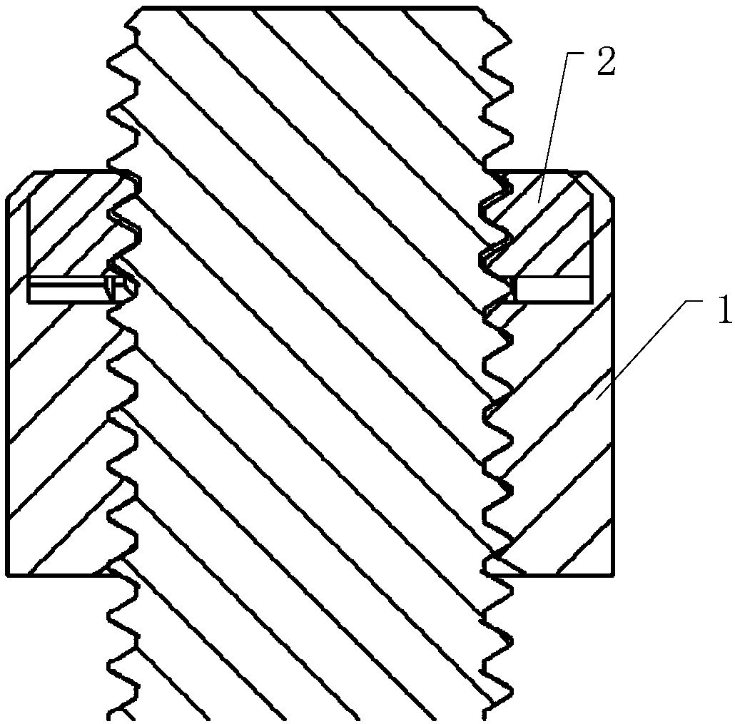 Combined-type loose-proof nut