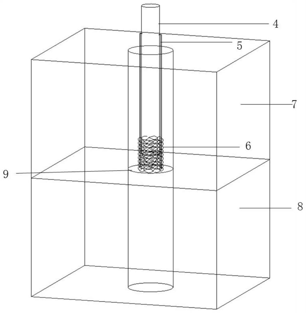 Vibrating and washing pile inverted filter construction method