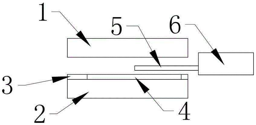 Electrode tab clamping device for battery formation