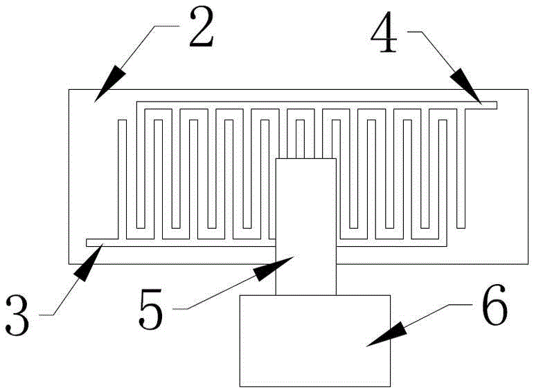 Electrode tab clamping device for battery formation