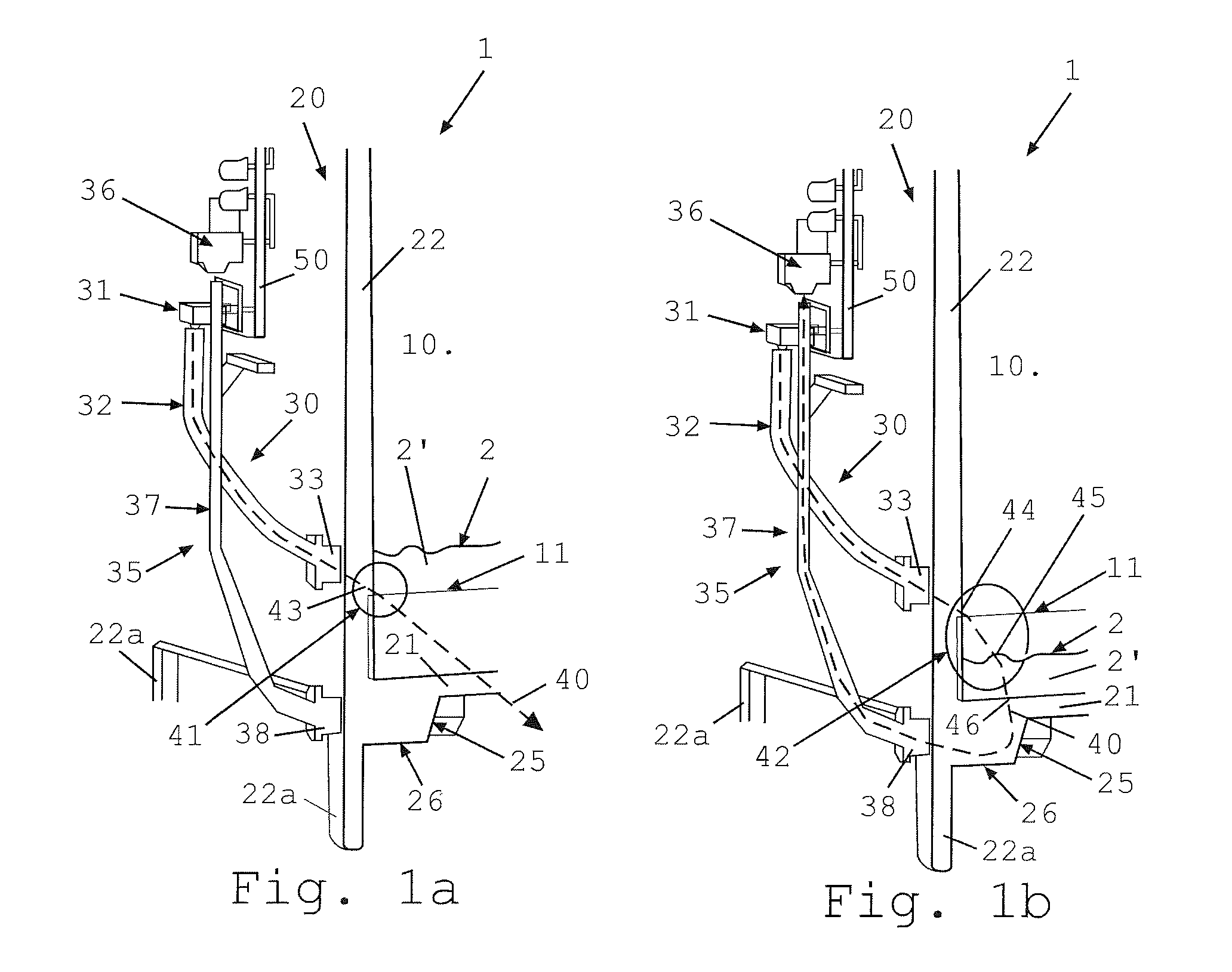 Optical level detector for a beverage machine