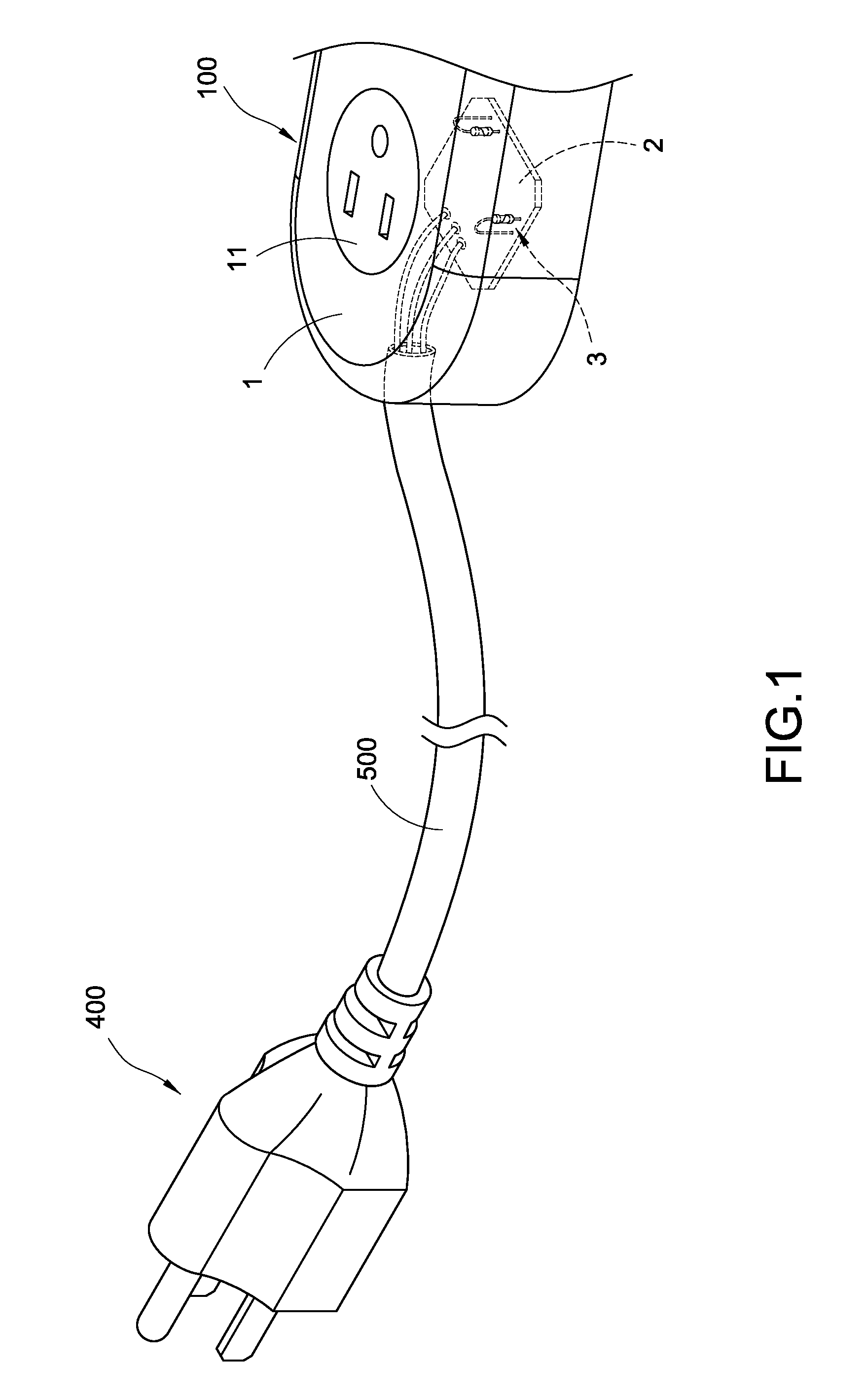 Safe power socket and power extension device having the same