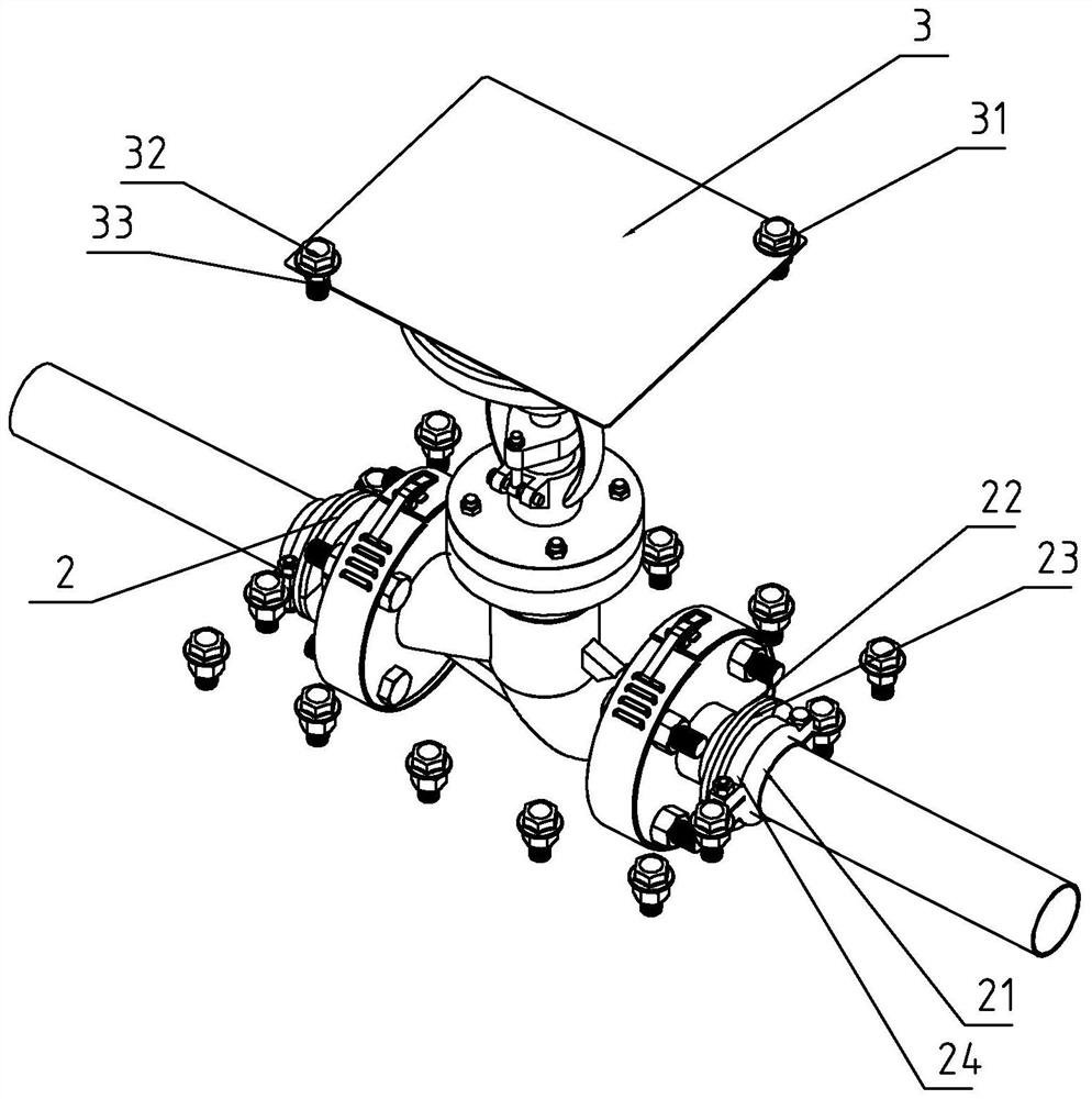 Pipeline gas-liquid leakage prevention protection system