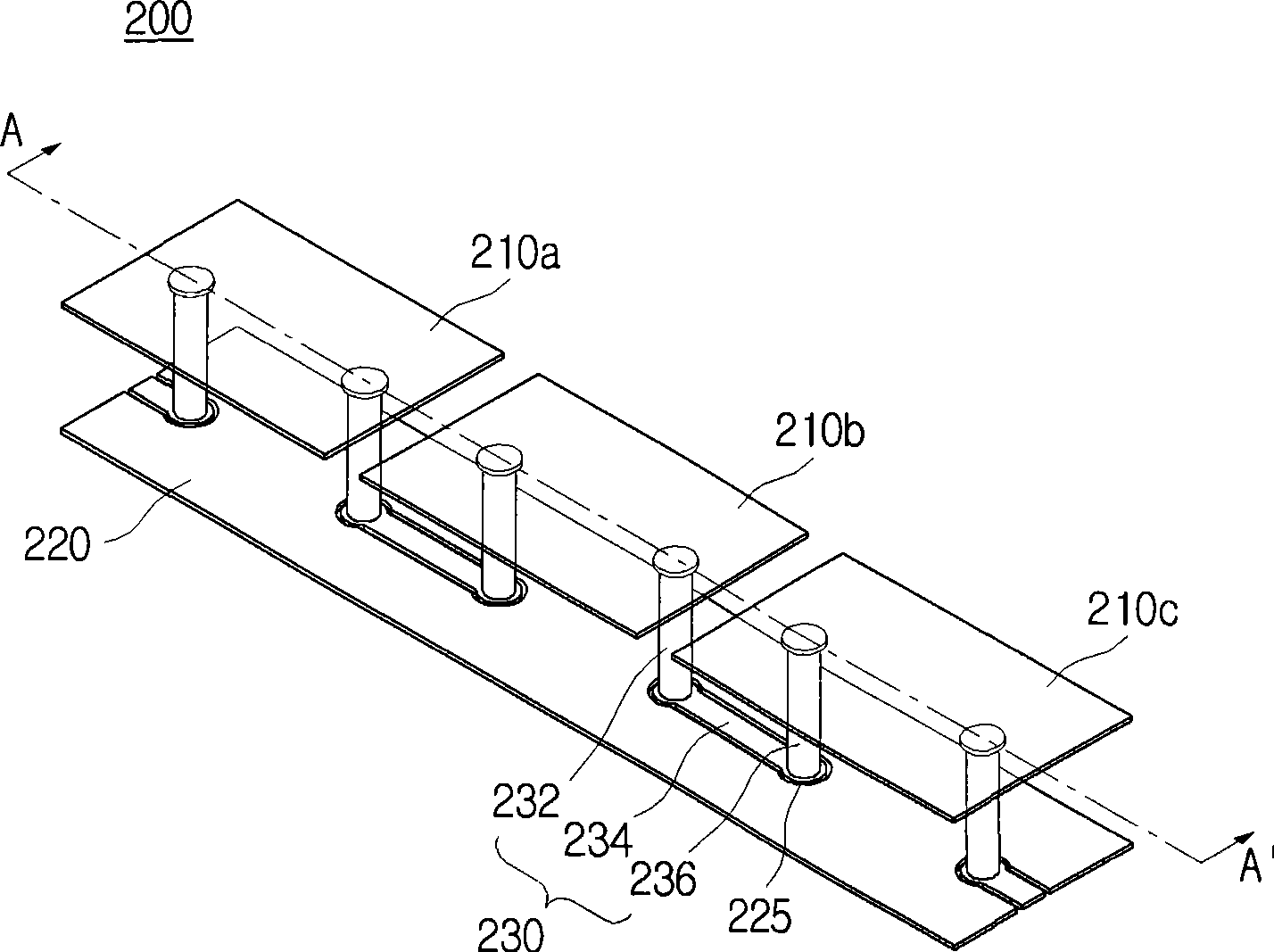 Electromagnetic bandgap structure and printed curcuit board