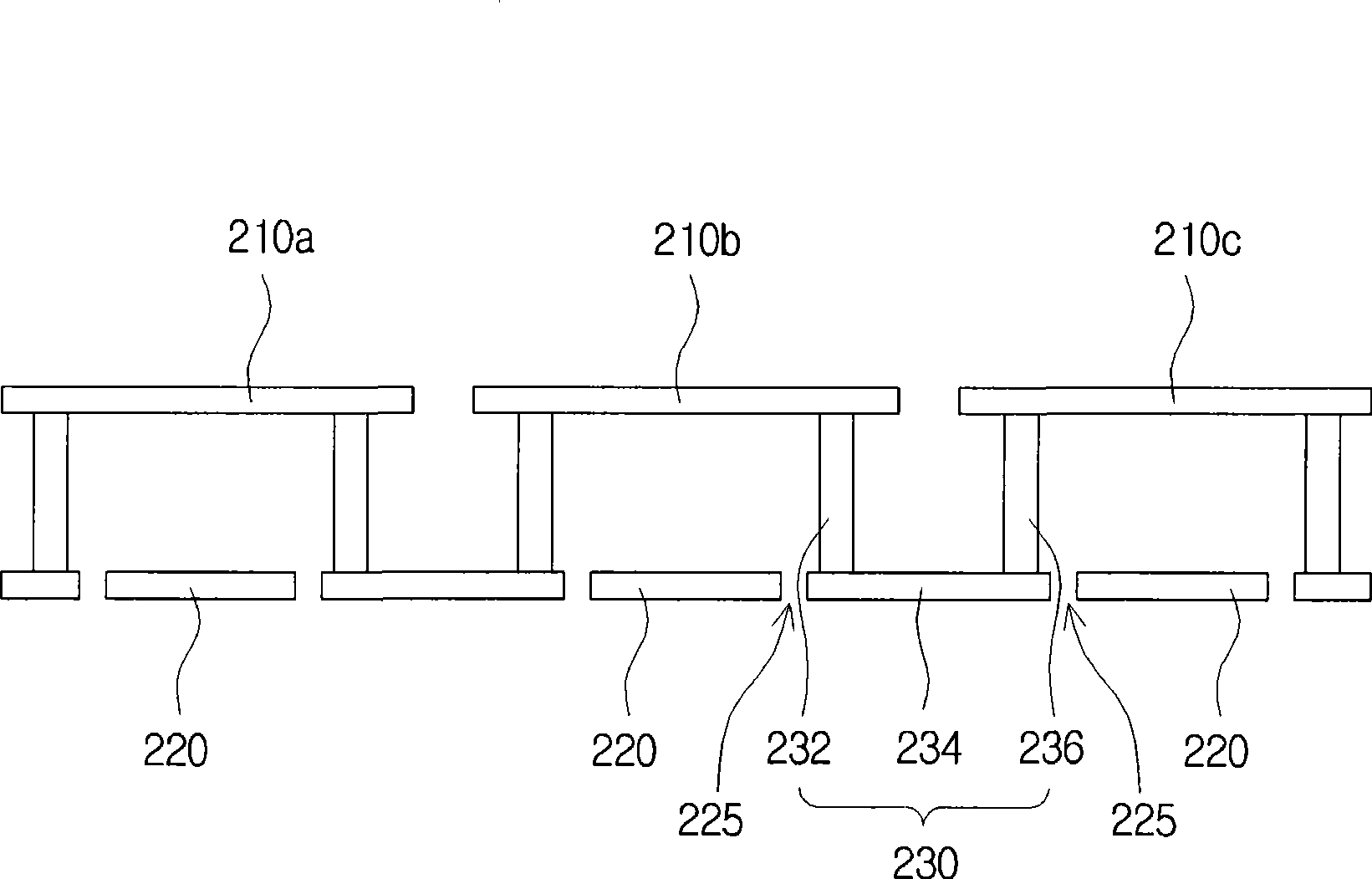 Electromagnetic bandgap structure and printed curcuit board