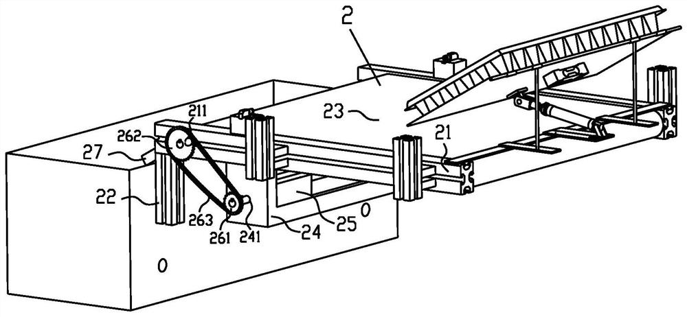 An automatic tray recovery device for a fully automatic transplanting machine